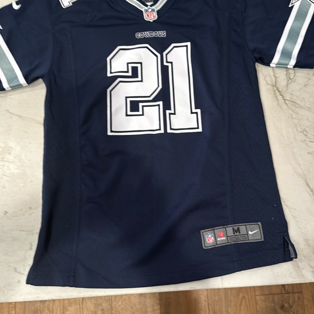 NFL boys Ezekiel Elliott Dallas Cowboys jersey